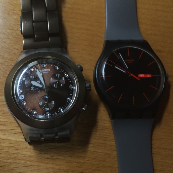 僕の時計は傷だらけだなぁ